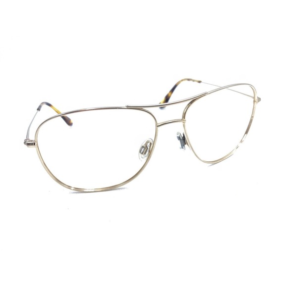 Maui Jim Cliff House MJ-247-16 Titanium Gold Aviator Sunglasses Frames 59-15 120 - Picture 1 of 12